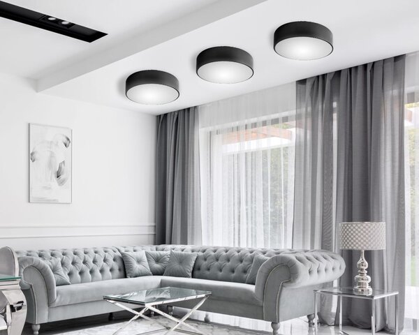 Toolight - Stropná lampa 50 cm okrúhla 5xE27 60W App645-4c, biela, OSW-00093