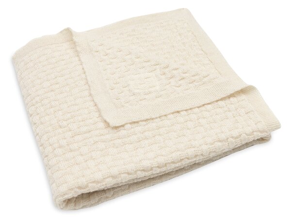 Merino deka pletená 75x100 cm Weave Knit Merino Oatmeal