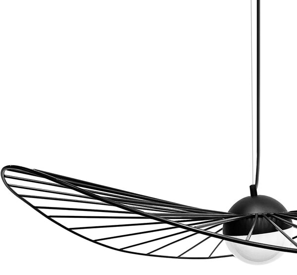 Toolight - LED závesné lamelové svietidlo 60cm APP210-3CPR, čierna, OSW-08475