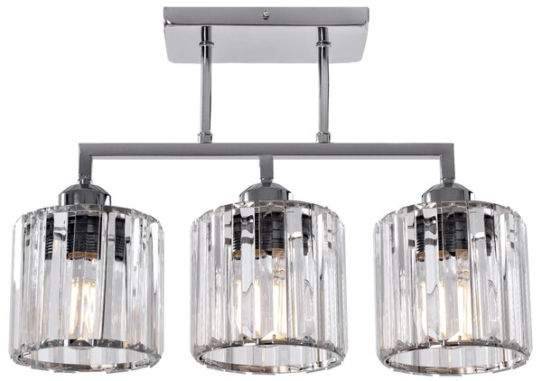 Toolight - Stropné svietidlo GLAMOUR 3xE27 392228, chrómová, OSW-09685