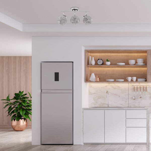 Toolight - Stropná kovová lampa GLAMOUR 3xE27 60W APP672-3C, chrómová, OSW-05642