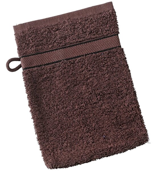 Daiber Umývacia froté žinka MB435 - Orientálna červená | 15 x 21 cm