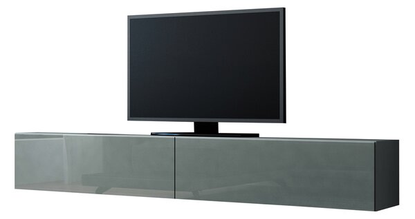 MEBLINE TV stolík VIGO GREY C VG1 180 šedý lesk
