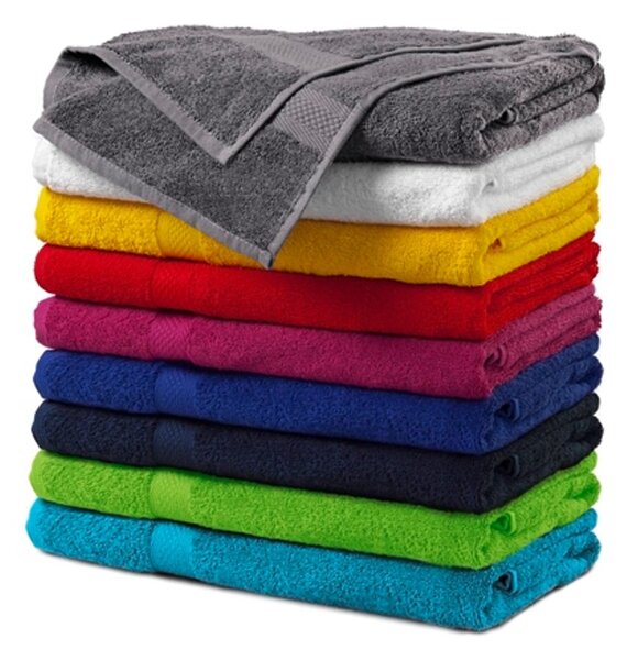 MALFINI Osuška Terry Bath Towel - Fľaškovo zelená | 70 x 140 cm