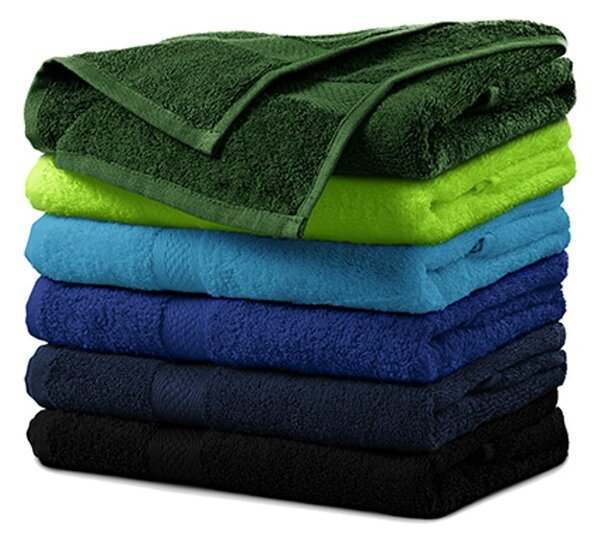 MALFINI Osuška Terry Bath Towel - Fľaškovo zelená | 70 x 140 cm