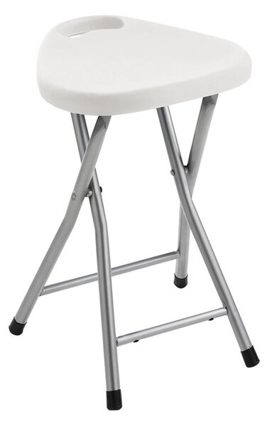 AQUALINE Kúpeľňová stolička 30x46,5x29,3 cm, biela CO75