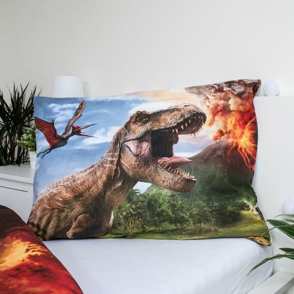 Jerry Fabrics Obliečky Jurský svet - Jurský svet Volcano | 140 x 200 cm / 70 x 90 cm