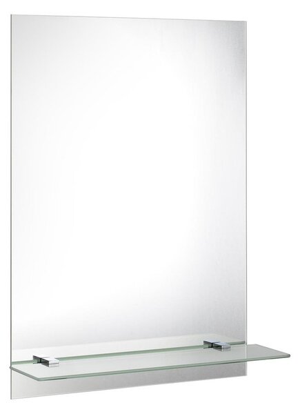 AQUALINE Zrkadlo 50x70cm, vrátane závesov, s otvormi pre policu 22429