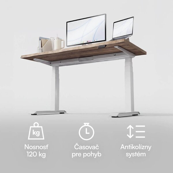 Polohovací stôl Liftor Magic výškovo nastaviteľný, elektricky polohovateľný stôl