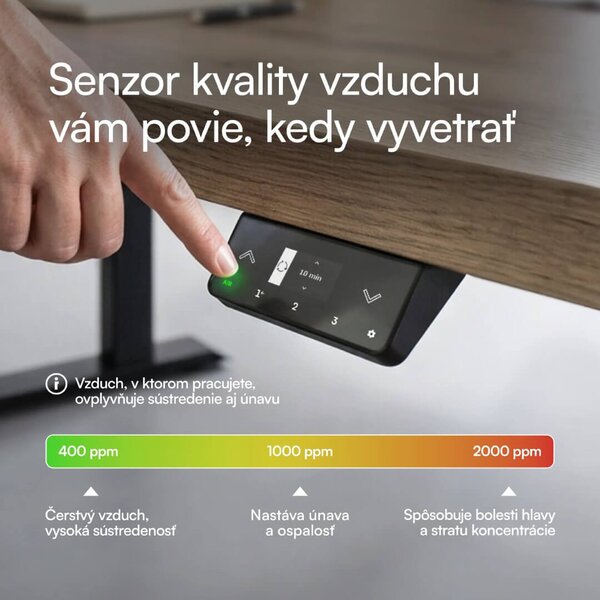 Polohovací stôl Liftor Magic výškovo nastaviteľný, elektricky polohovateľný stôl