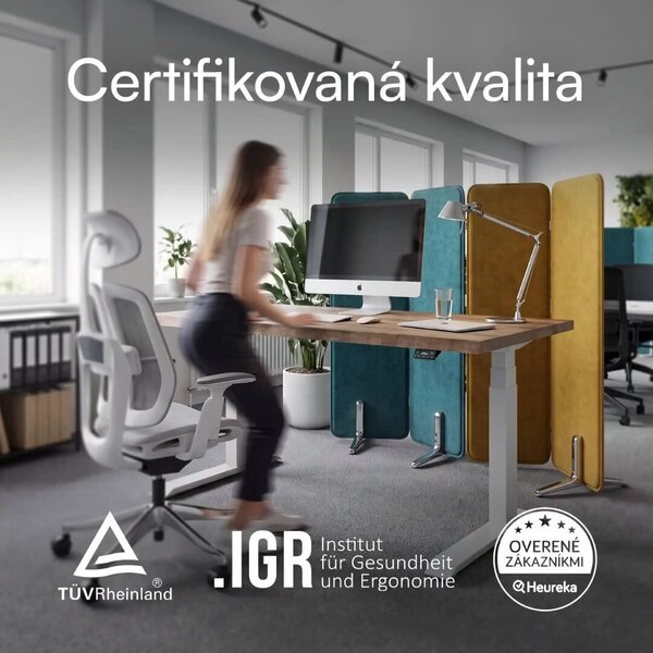 Polohovací stôl Liftor Magic výškovo nastaviteľný, elektricky polohovateľný stôl