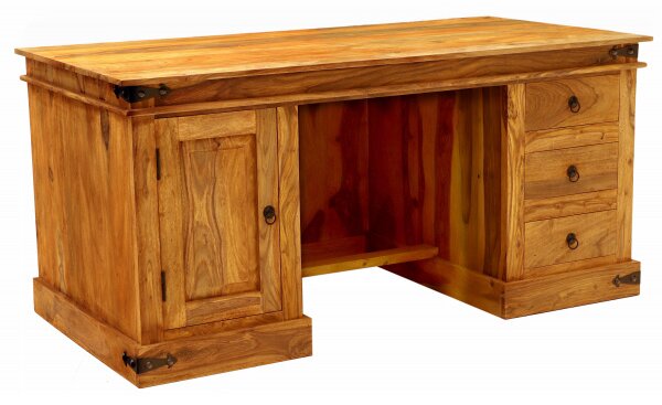 Písací stôl Jali 160x76x80 z indického masívu palisander