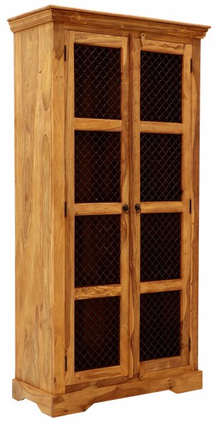 Vitrína Jali 100x200x45 z indického masívu palisander