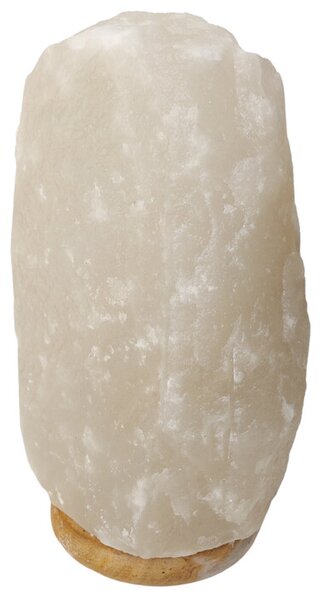Neopracovaná biela soľná lampa DOBRIO - 4–6 kg LAMPB0406