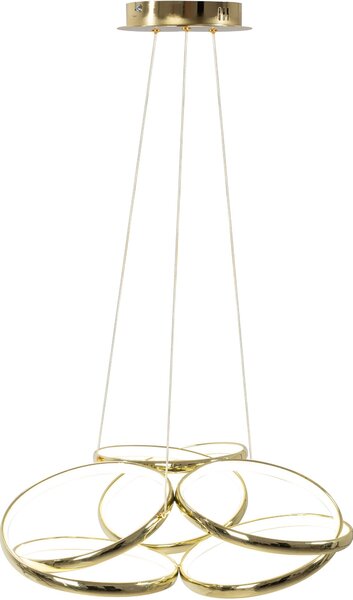 Toolight - LED závesné svietidlo APP794-CP + diaľkové ovládanie, zlatá, OSW-04021