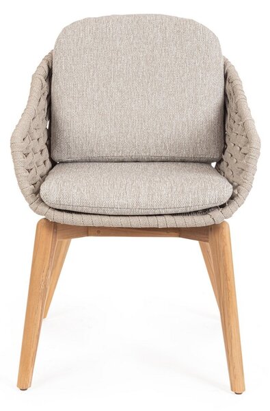 TAMIRES BEIGE záhradné kreslo