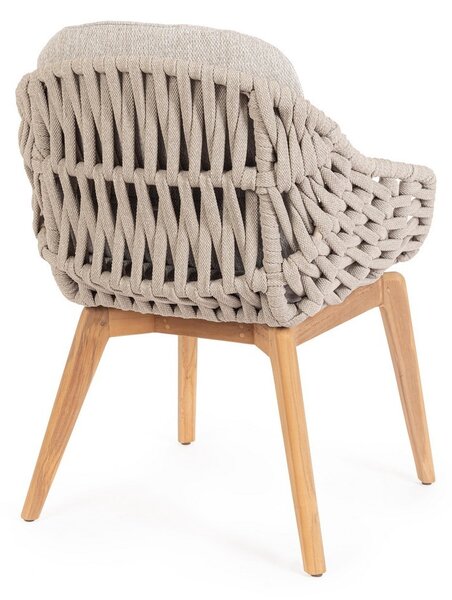 TAMIRES BEIGE záhradné kreslo