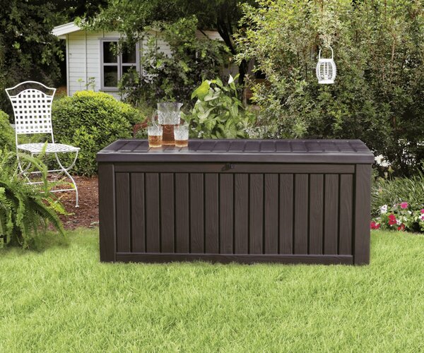 Úložný box WOODROCK 570L | hnedá