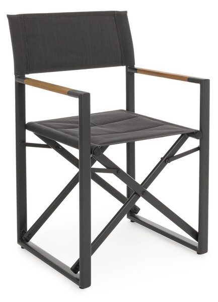 LAGUN CHARCOAL záhradné kreslo