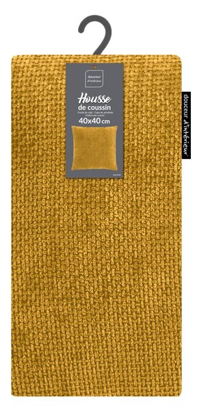 Obliečka na vankúš zo ženilky 40x40 cm Leo – douceur d'intérieur
