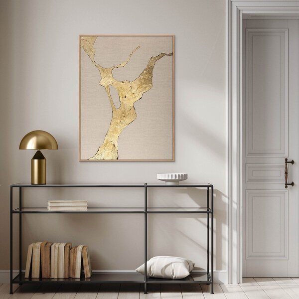 Ručne maľovaný obraz 90x120 cm Wild Horizon Gold – Malerifabrikken