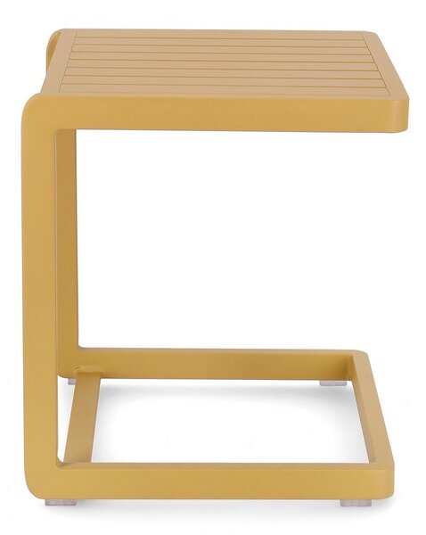 KONNOR MUSTARD záhradný stolík