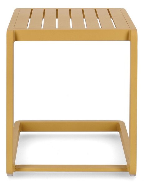 KONNOR MUSTARD záhradný stolík