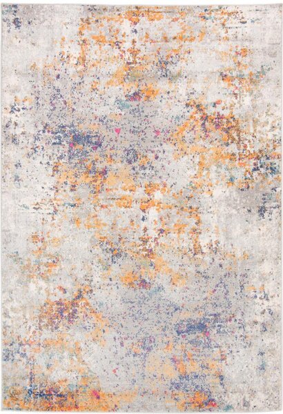 Kusový koberec Atlanta sivo oranžový 300x400cm