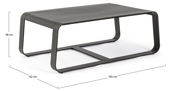 MERRIGAN CHARCOAL záhradný stolík