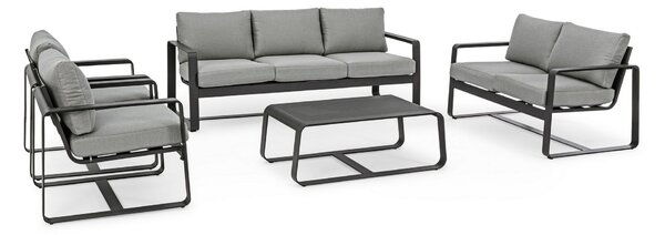 MERRIGAN CHARCOAL záhradný stolík
