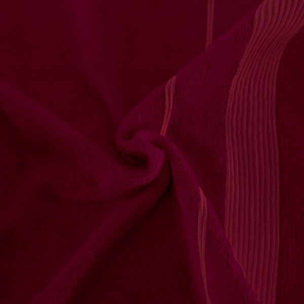 BAMBUSOVÝ UTERÁK BAMBOO 70X140 CM BURGUNDY