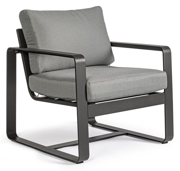 MERRIGAN CHARCOAL záhradné kreslo