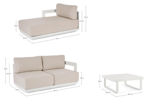 MARIEL VAPOR záhradná zostava