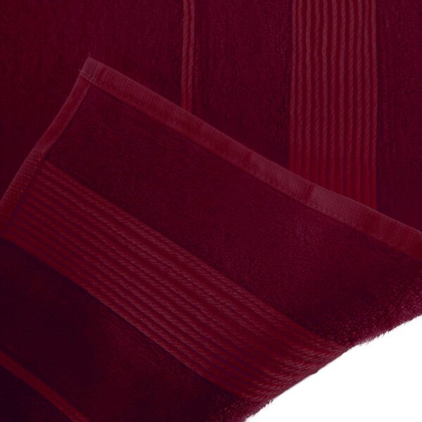 BAMBUSOVÝ UTERÁK BAMBOO 70X140 CM BURGUNDY