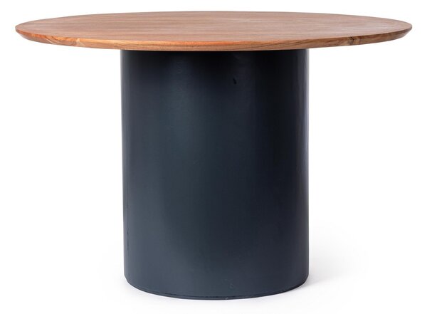 OJAS modrý jedálenský stôl D115cm