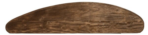 Hnedá polica z mangového dreva 100 cm Ginosu – Light & Living