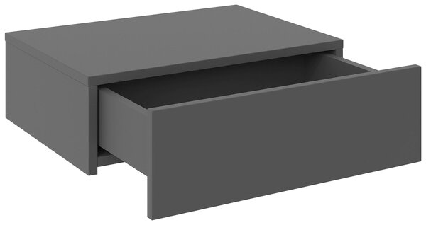NOČNÝ STOLÍK, antracitová, 50/16/40 cm Hom`in - Obývacie zostavy, Online Only