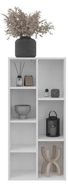 REGÁL, biela, 50/106/26 cm Boxxx - Online Only drobný nábytok, Online Only