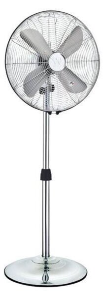 Stojaci ventilátor Silver Stream 3 v 1, chróm – Westinghouse Westinghouse, Silver Stream, Metalická, Obývacia izba, Kov, Moderný
