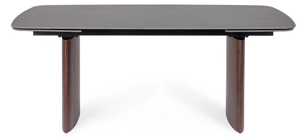 MAILIS sivý rozkladací jedálenský stôl 180/260x90cm