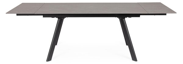 JARKKO čierny rozkladací jedálenský stôl 160-240x90cm