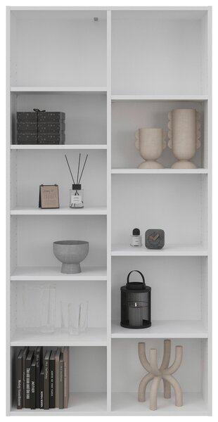 REGÁL, biela, 80/160/26 cm Boxxx - Online Only drobný nábytok, Online Only
