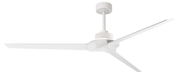 Stropný ventilátor Brisa LED Mini, biely, DC, tichý, CCT – Mantra Mantra Iluminación, Brisa Mini, stmievateľné, Biela, Kúpeľňa, Drevo, Moderný