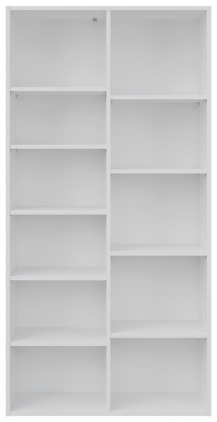 REGÁL, biela, 80/160/26 cm Boxxx - Online Only drobný nábytok, Online Only