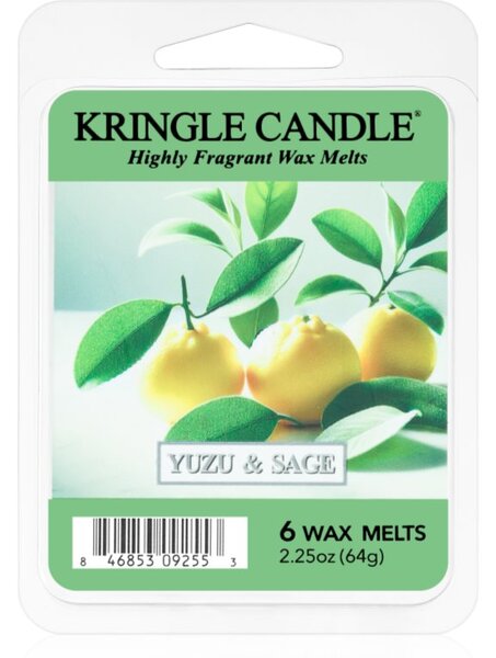 Kringle Candle Yuzu & Sage vosk do aromalampy 64 g