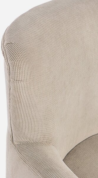 CHENILLE TAUPE kreslo