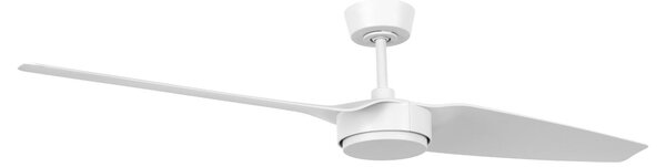 Stropný ventilátor Condor, biely, DC, tichý, 137 cm – Beacon Beacon Lighting, Condor, Biela, Obývacia izba, Plast, Moderný