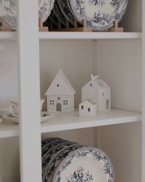 Porcelánový svietnik Gingerbread House