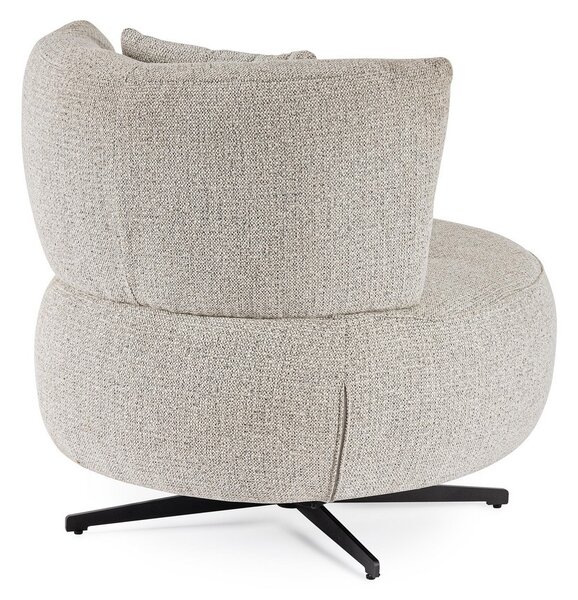 GONNIE sivé kreslo