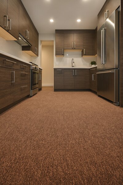 Condor Carpets , Metrážny koberec Classica 392, záťažový, na mieru, šíře 4m, hnedá, ab (mriežka), chodba / predsieň